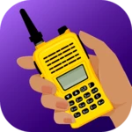 walkie talkie android application logo